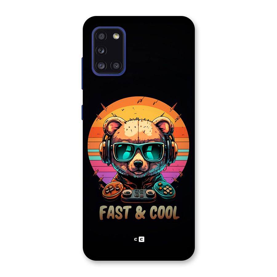Fast And Cool Back Case for Galaxy A31