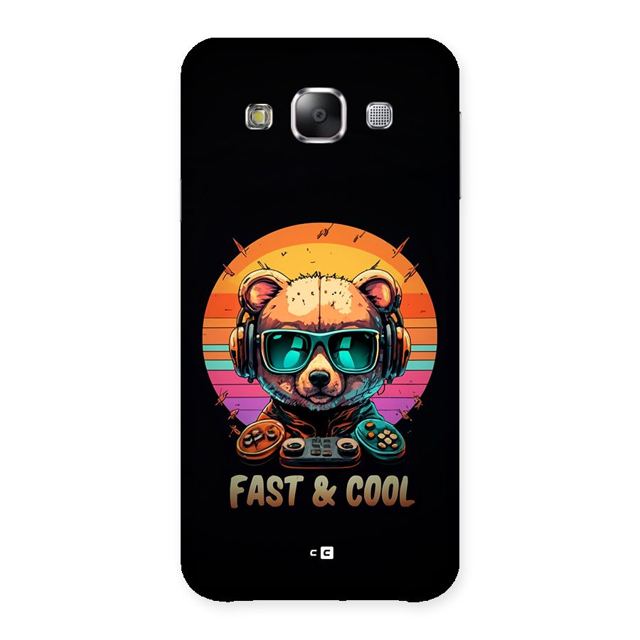 Fast And Cool Back Case for Galaxy E5