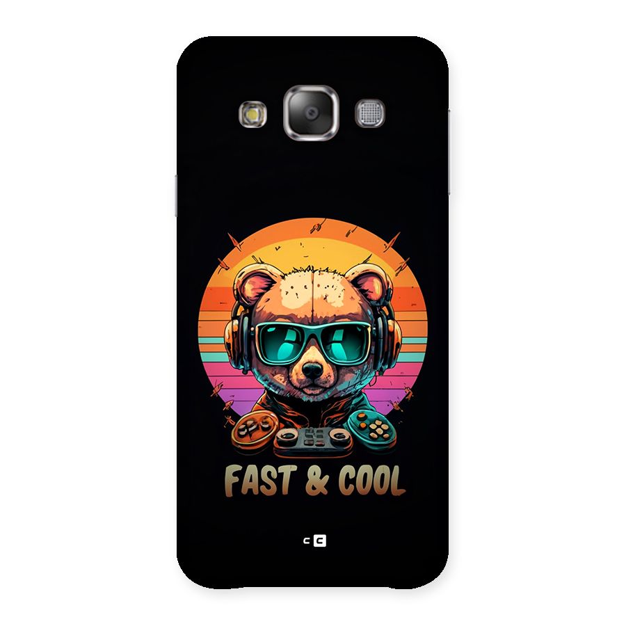 Fast And Cool Back Case for Galaxy E7