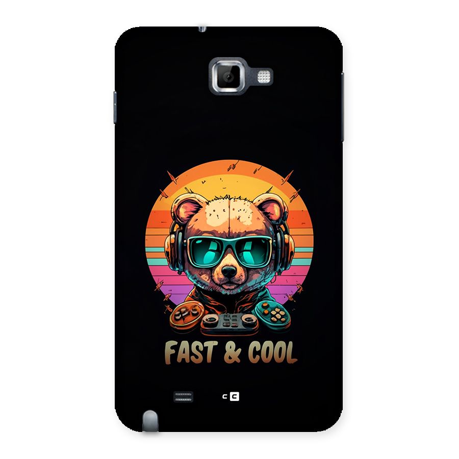 Fast And Cool Back Case for Galaxy Note