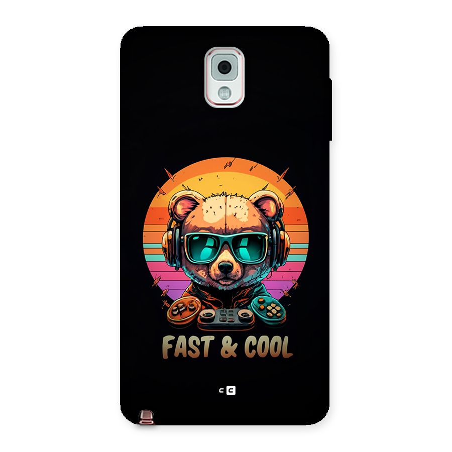 Fast And Cool Back Case for Galaxy Note 3