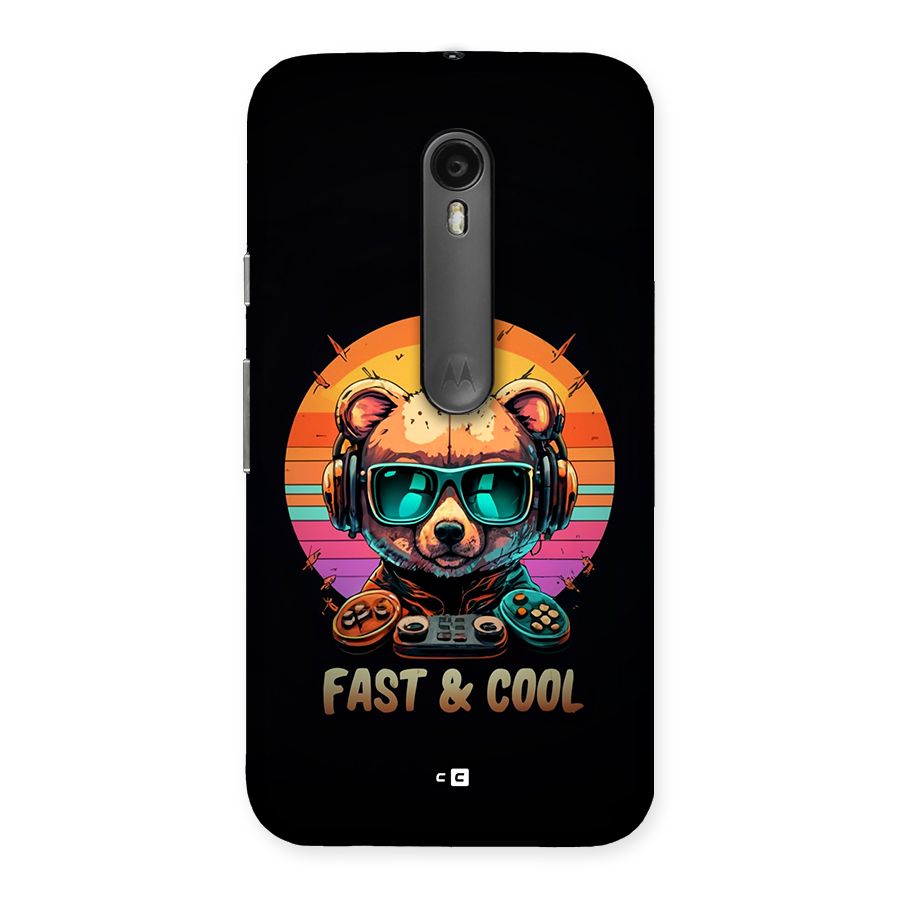 Fast And Cool Back Case for Moto G3