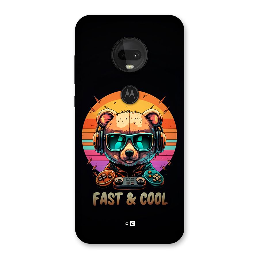 Fast And Cool Back Case for Moto G7