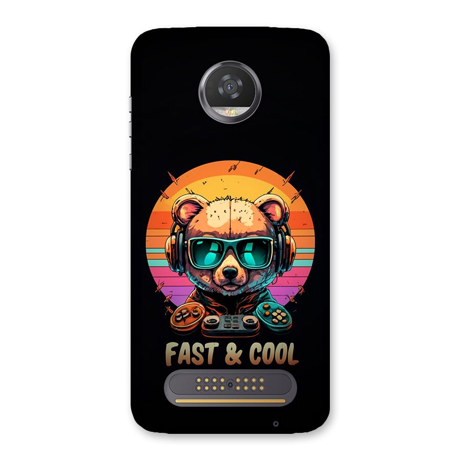 Fast And Cool Back Case for Moto Z2 Play