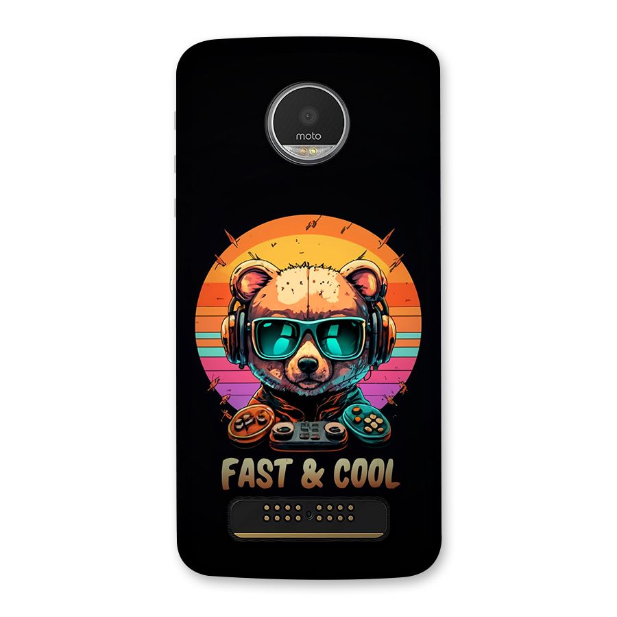 Fast And Cool Back Case for Moto Z Play