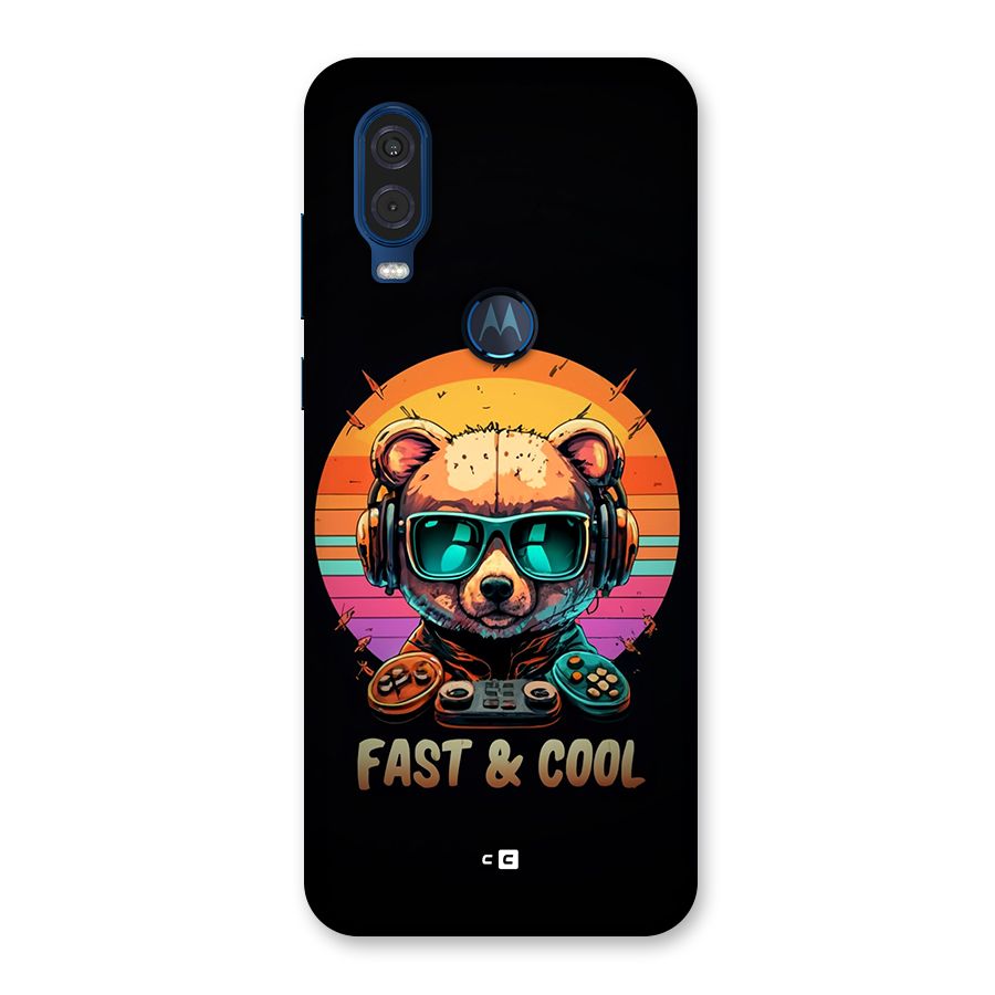 Fast And Cool Back Case for Motorola One Vision