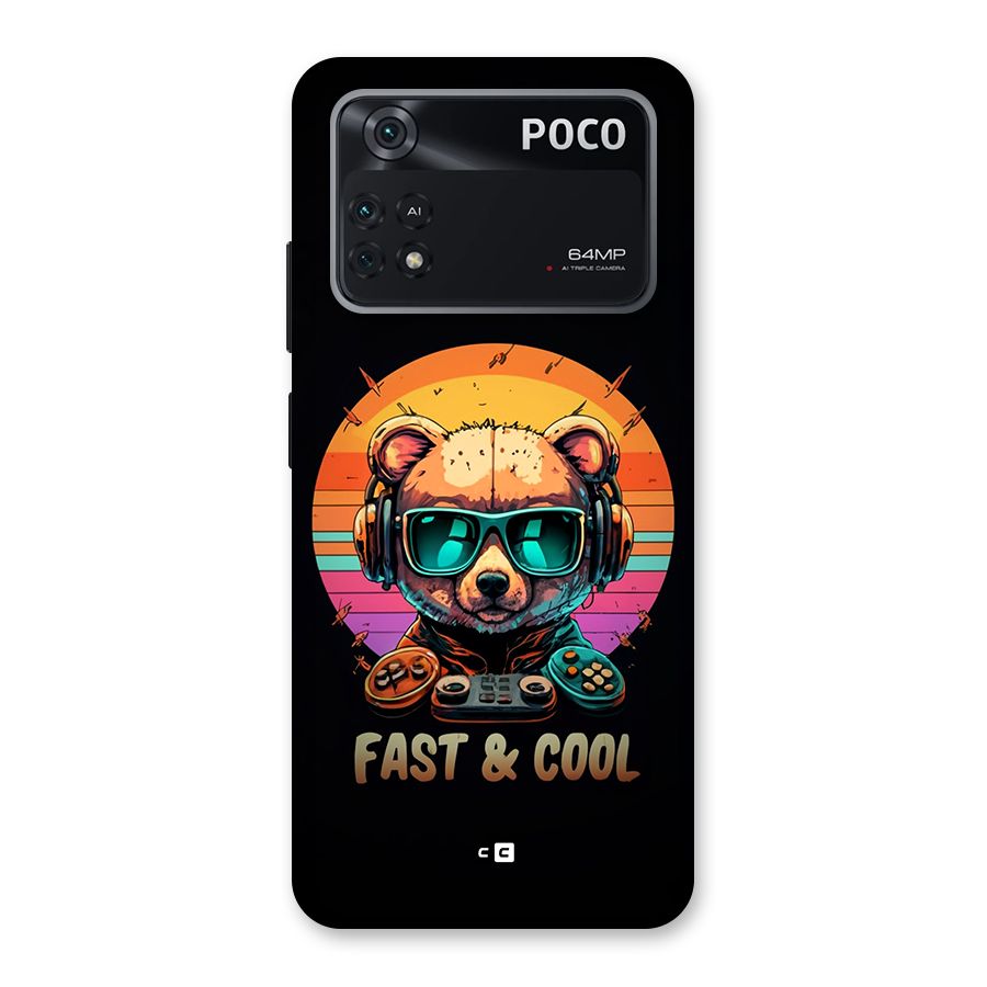 Fast And Cool Back Case for Poco M4 Pro 4G