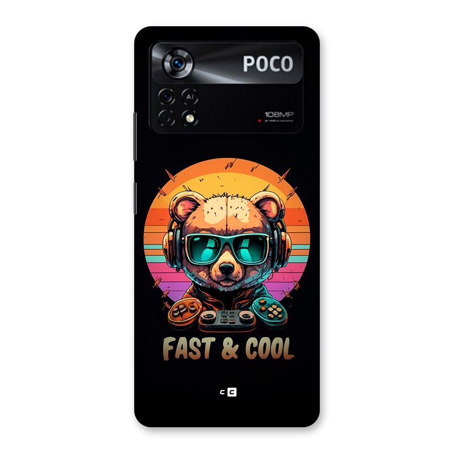 Fast And Cool Back Case for Poco X4 Pro 5G