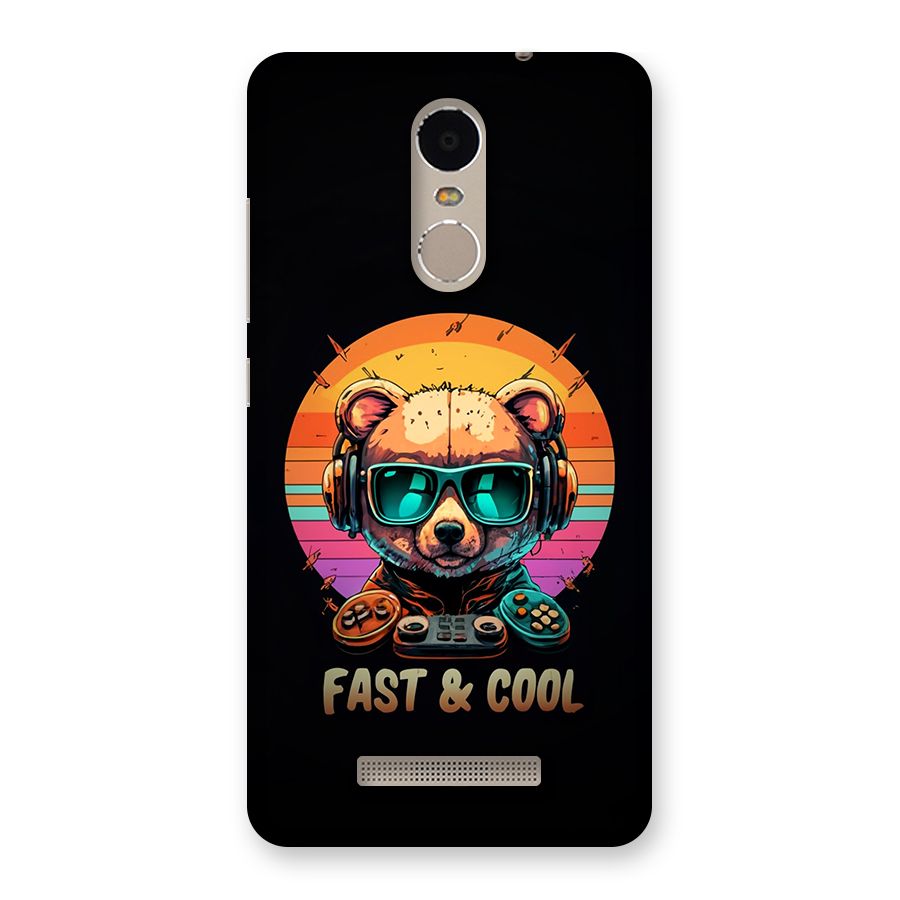 Fast And Cool Back Case for Redmi Note 3