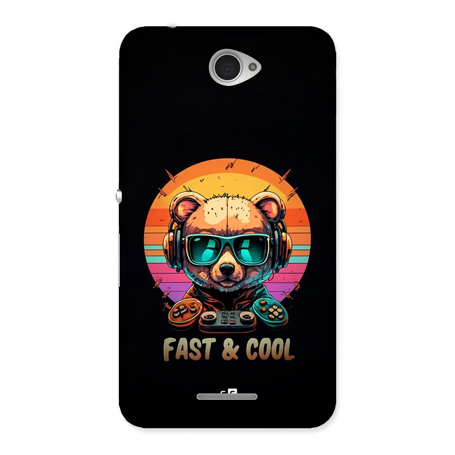 Fast And Cool Back Case for Xperia E4