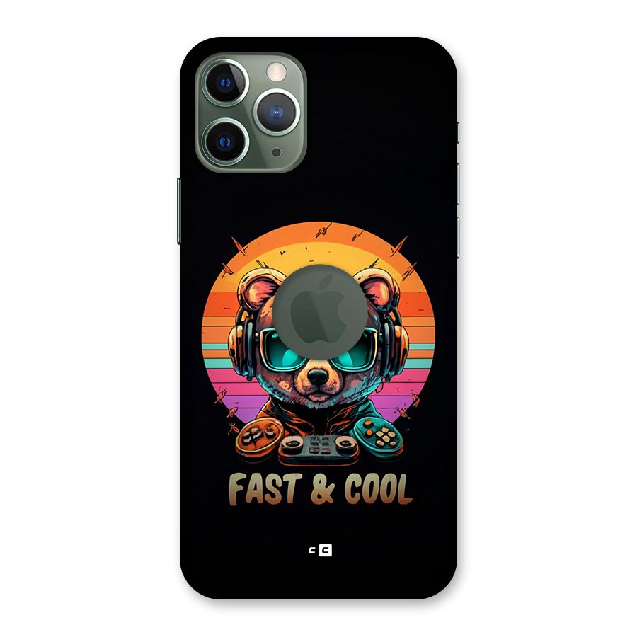 Fast And Cool Back Case for iPhone 11 Pro Logo Cut