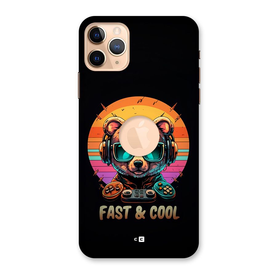 Fast And Cool Back Case for iPhone 11 Pro Max Logo Cut