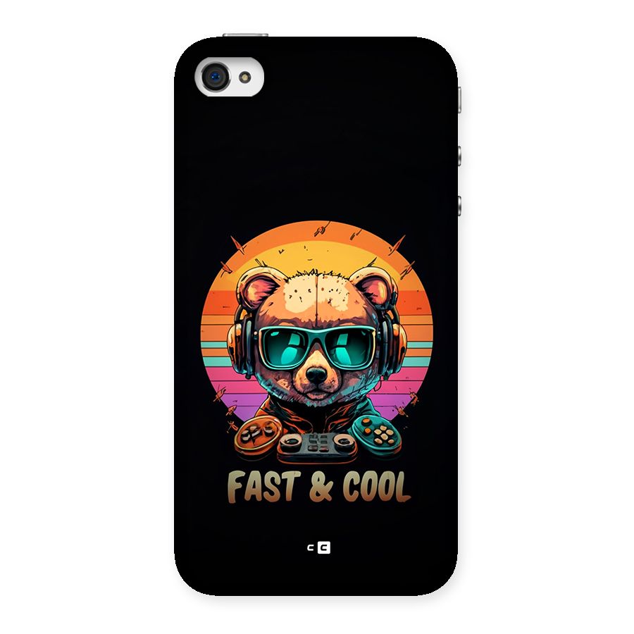 Fast And Cool Back Case for iPhone 4 4s