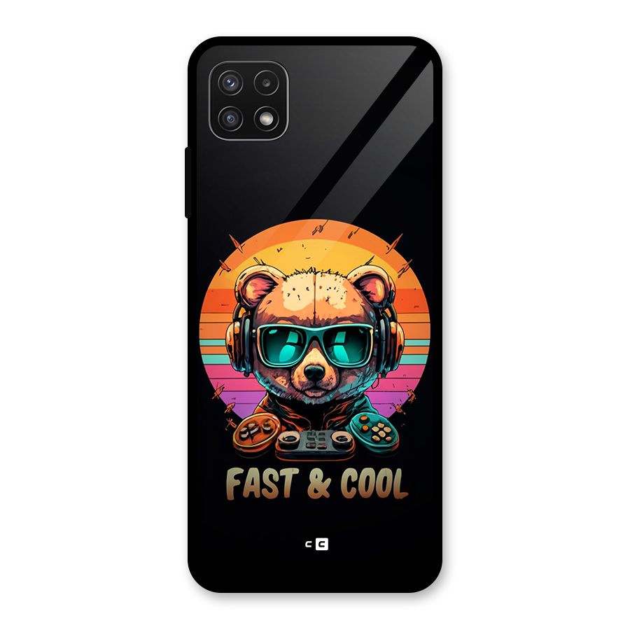 Fast And Cool Glass Back Case for Galaxy A22 5G