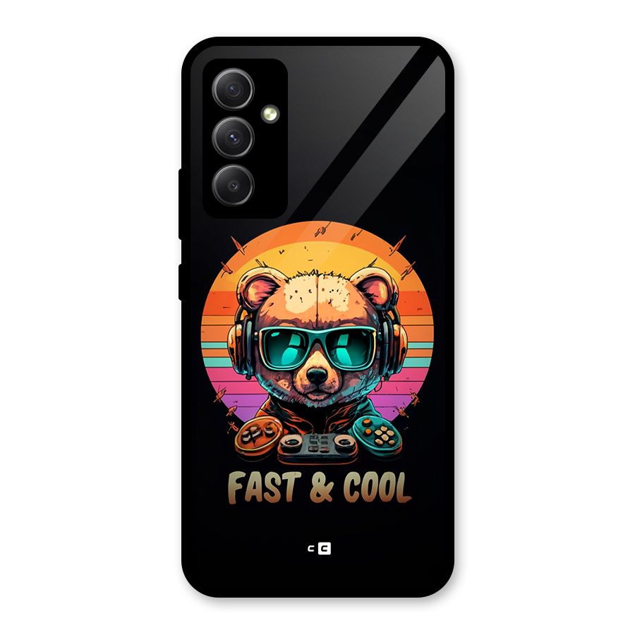 Fast And Cool Glass Back Case for Galaxy A34