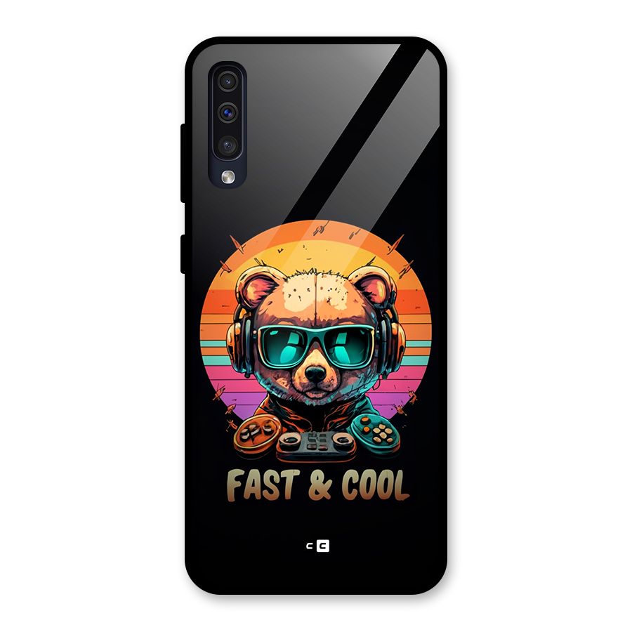 Fast And Cool Glass Back Case for Galaxy A50