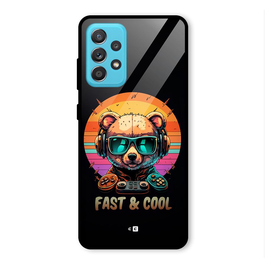 Fast And Cool Glass Back Case for Galaxy A52s 5G