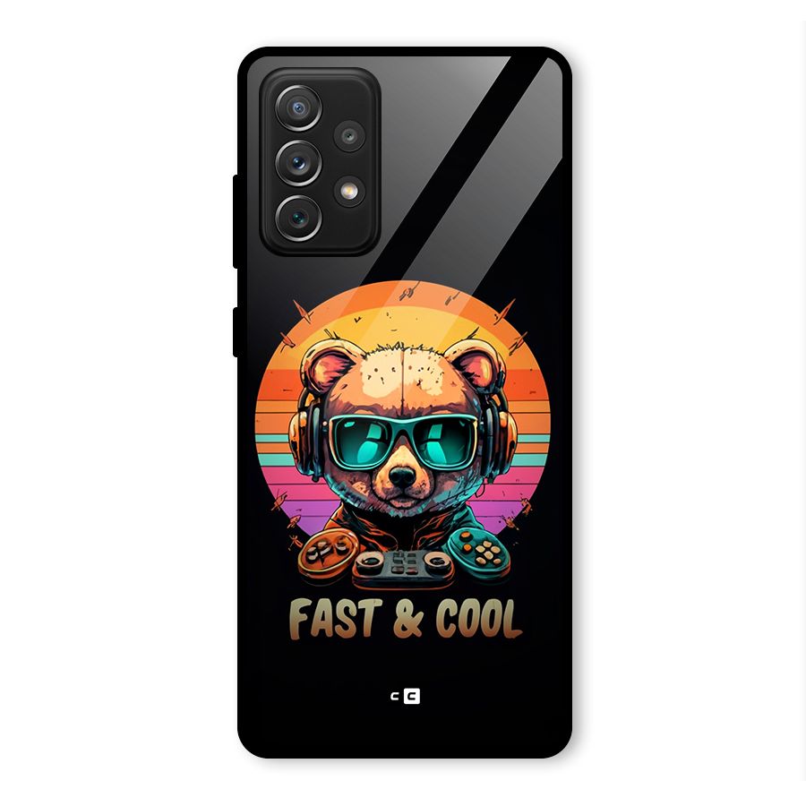 Fast And Cool Glass Back Case for Galaxy A72
