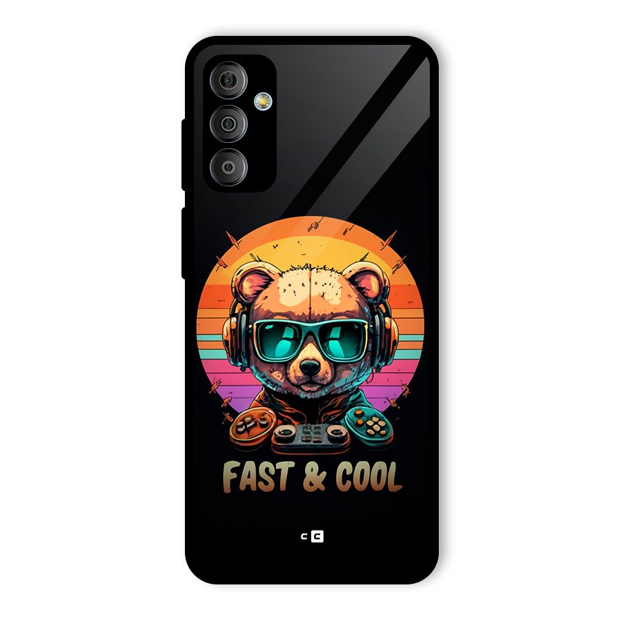 Fast And Cool Glass Back Case for Galaxy F23