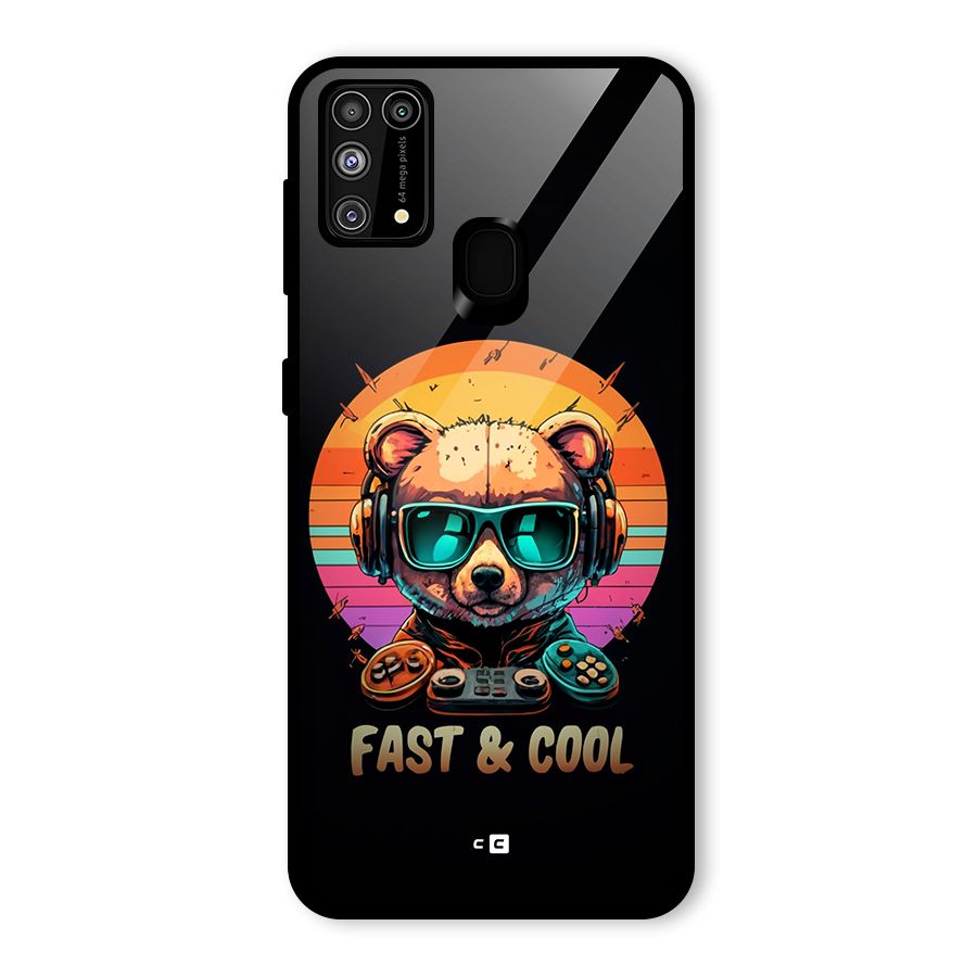 Fast And Cool Glass Back Case for Galaxy F41