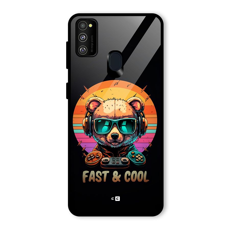 Fast And Cool Glass Back Case for Galaxy M30s
