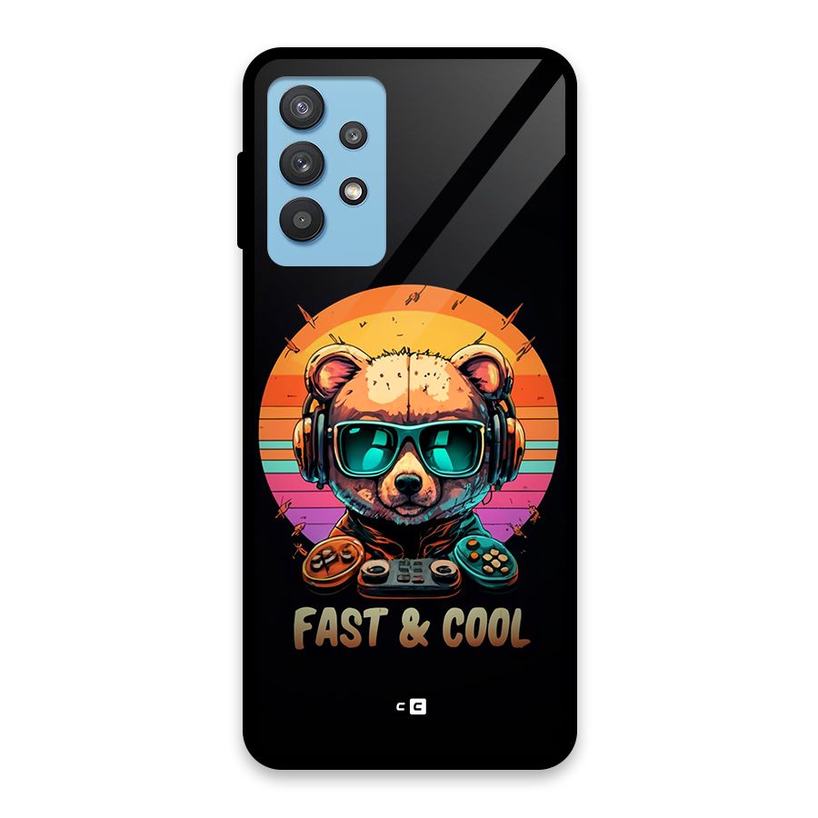 Fast And Cool Glass Back Case for Galaxy M32 5G