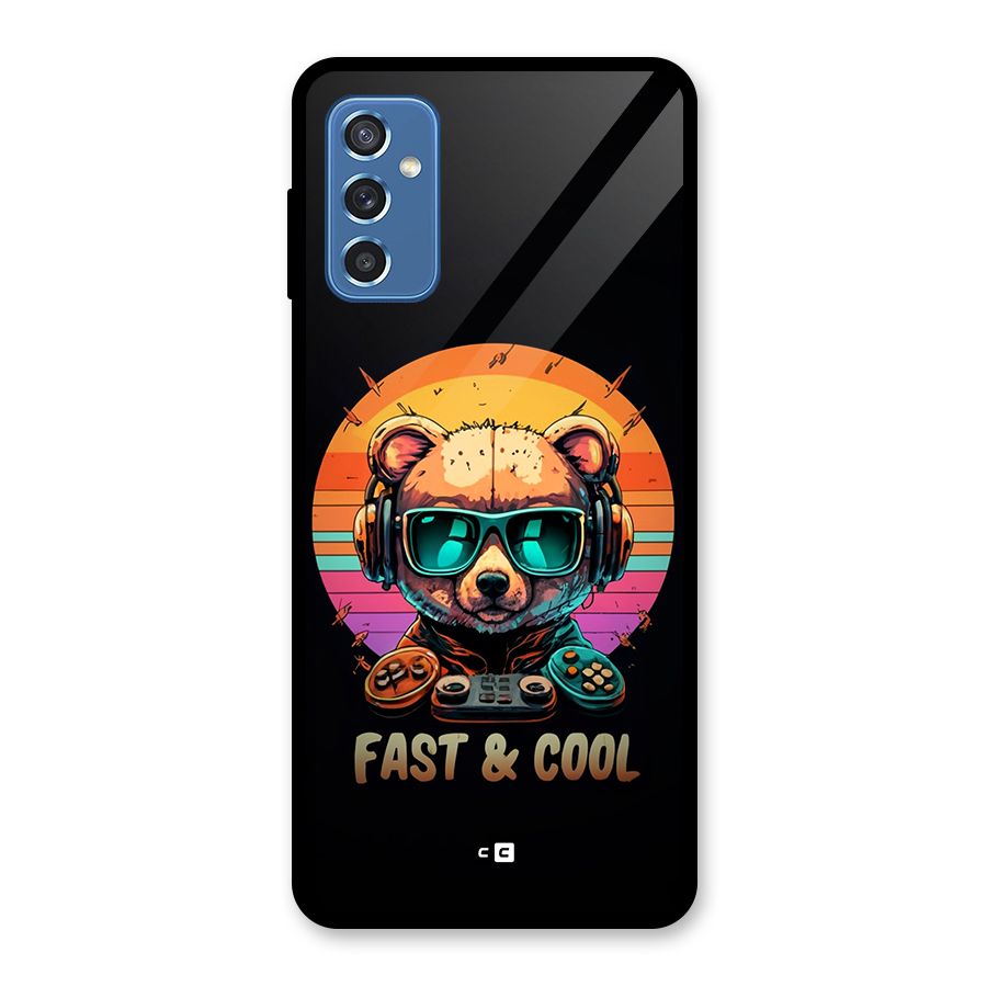 Fast And Cool Glass Back Case for Galaxy M52 5G