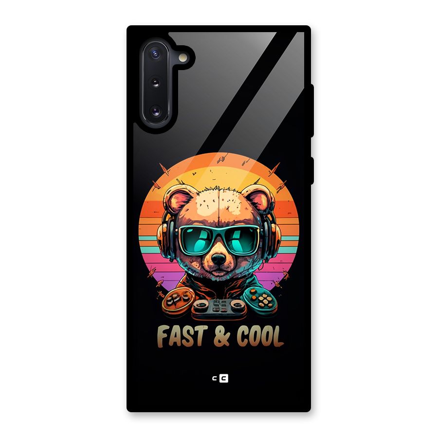 Fast And Cool Glass Back Case for Galaxy Note 10