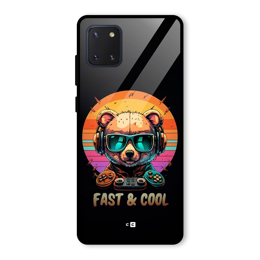 Fast And Cool Glass Back Case for Galaxy Note 10 Lite