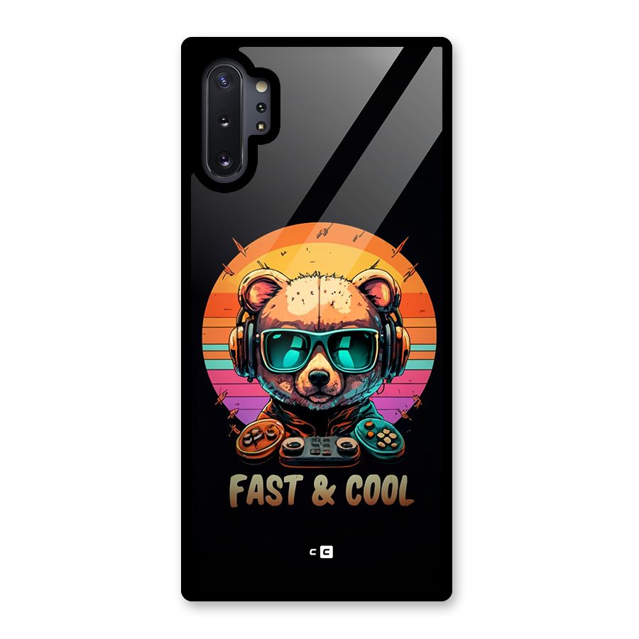 Fast And Cool Glass Back Case for Galaxy Note 10 Plus