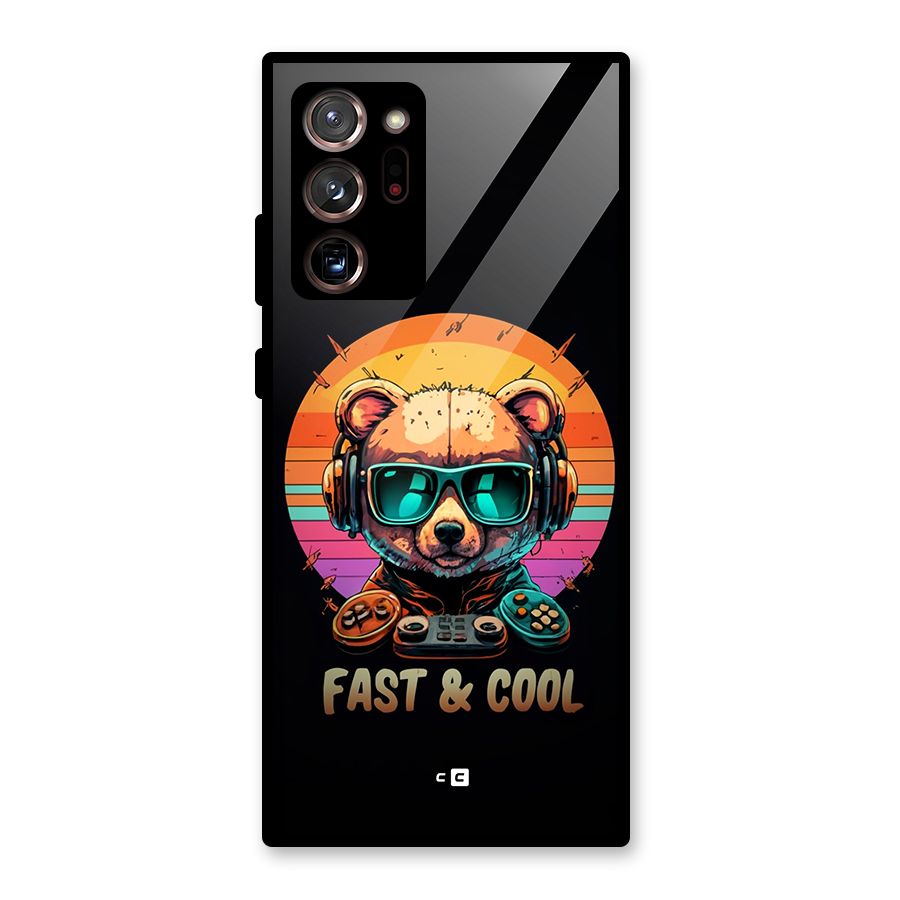 Fast And Cool Glass Back Case for Galaxy Note 20 Ultra