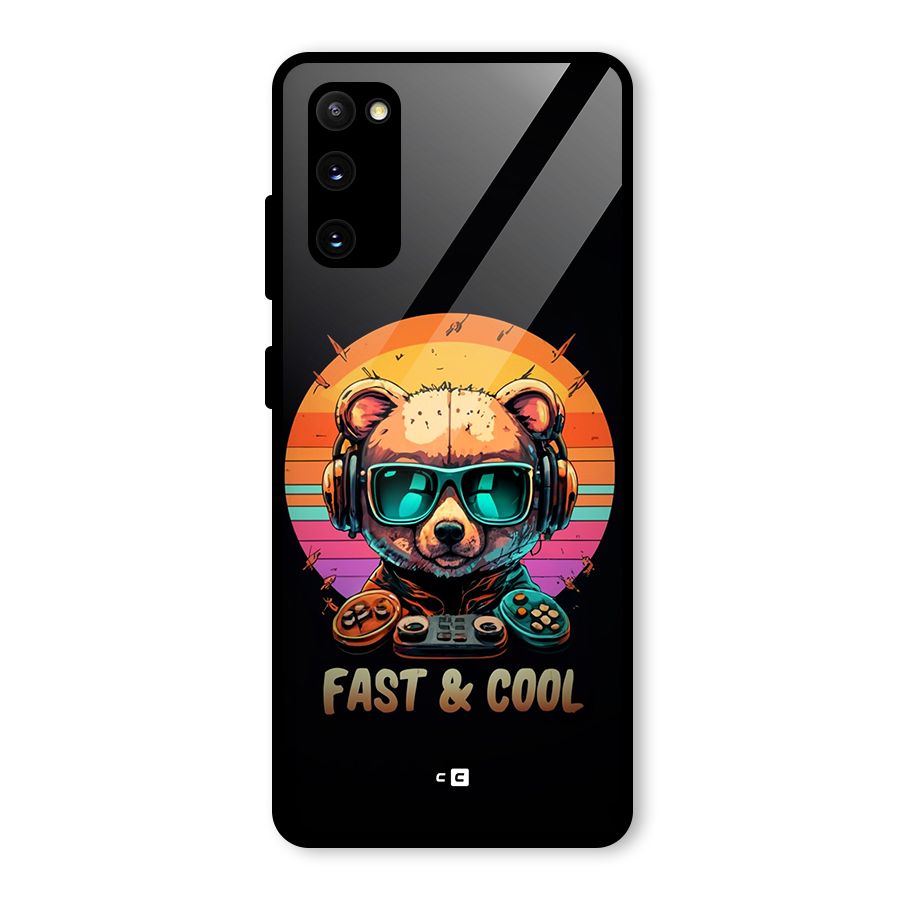 Fast And Cool Glass Back Case for Galaxy S20 FE 5G