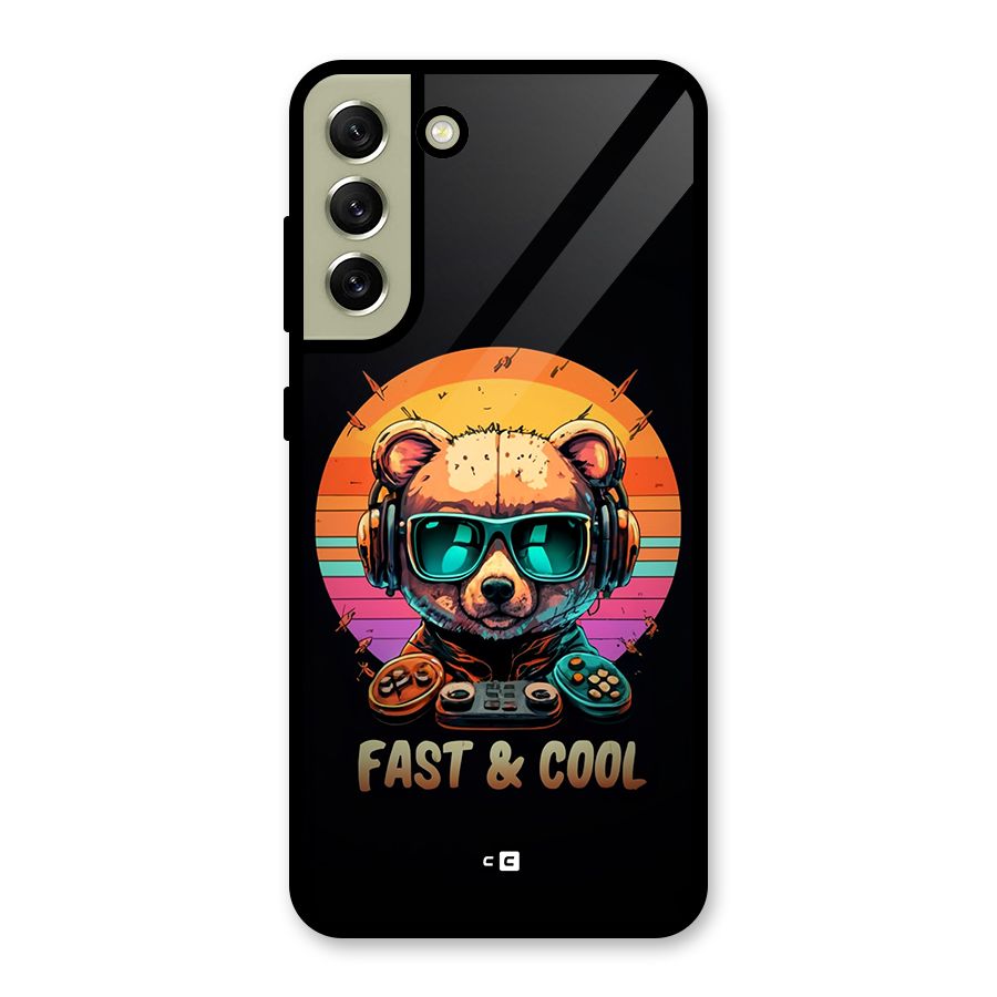 Fast And Cool Glass Back Case for Galaxy S21 FE 5G
