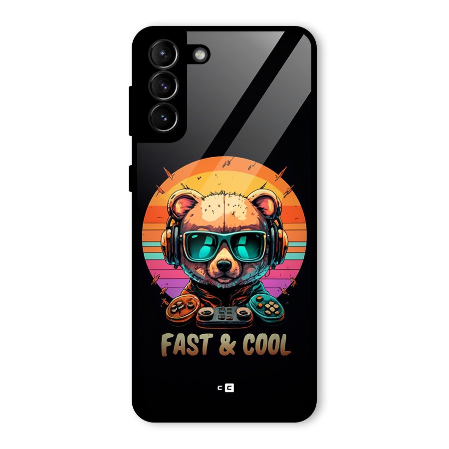 Fast And Cool Glass Back Case for Galaxy S21 Plus