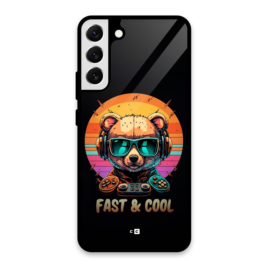 Fast And Cool Glass Back Case for Galaxy S22 Plus 5G