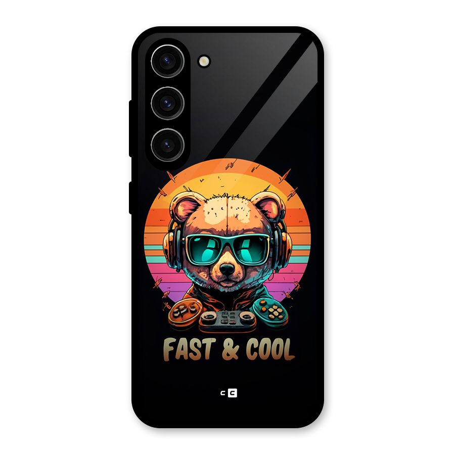 Fast And Cool Glass Back Case for Galaxy S23