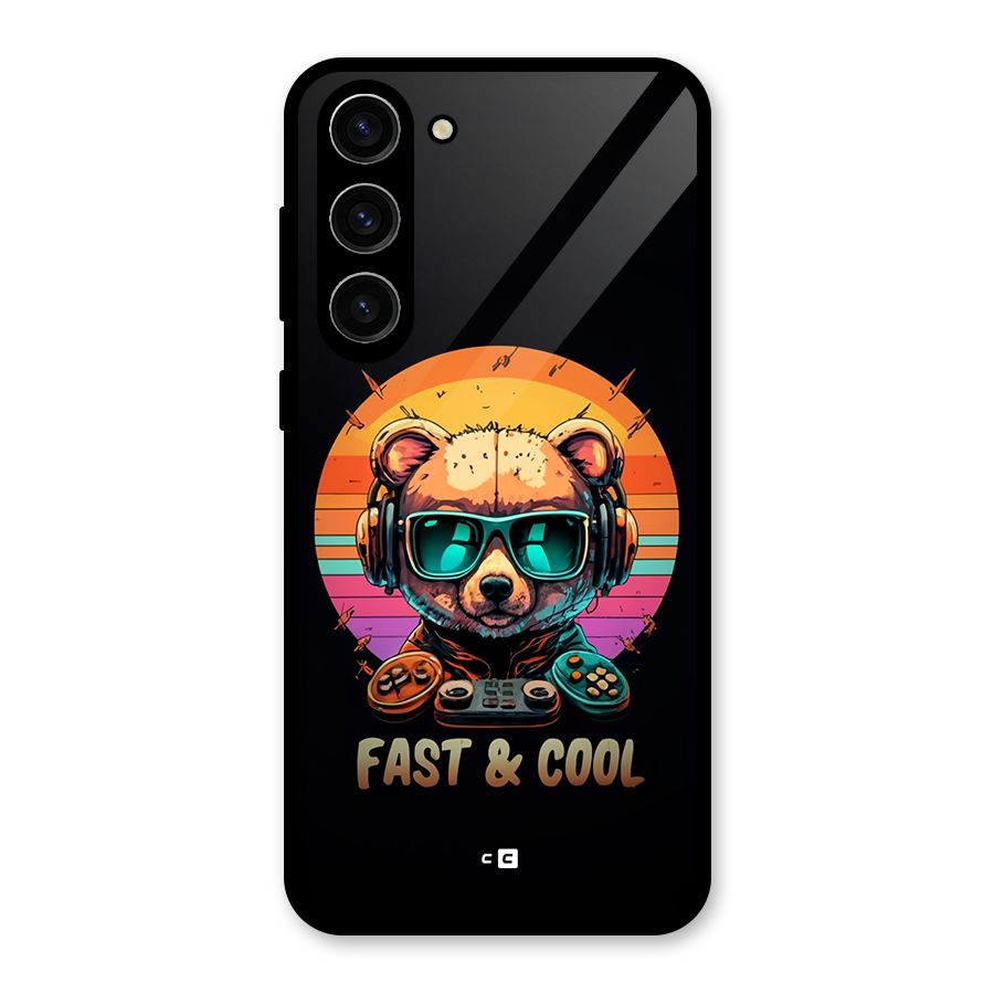 Fast And Cool Glass Back Case for Galaxy S23 Plus