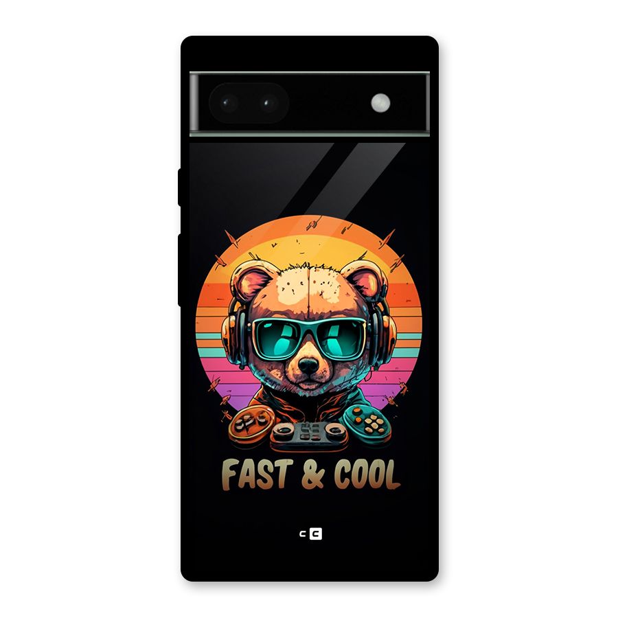 Fast And Cool Glass Back Case for Google Pixel 6a