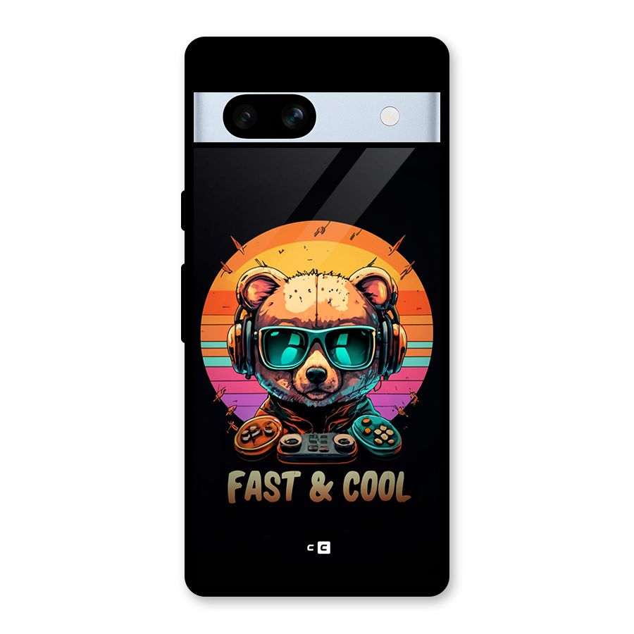 Fast And Cool Glass Back Case for Google Pixel 7a