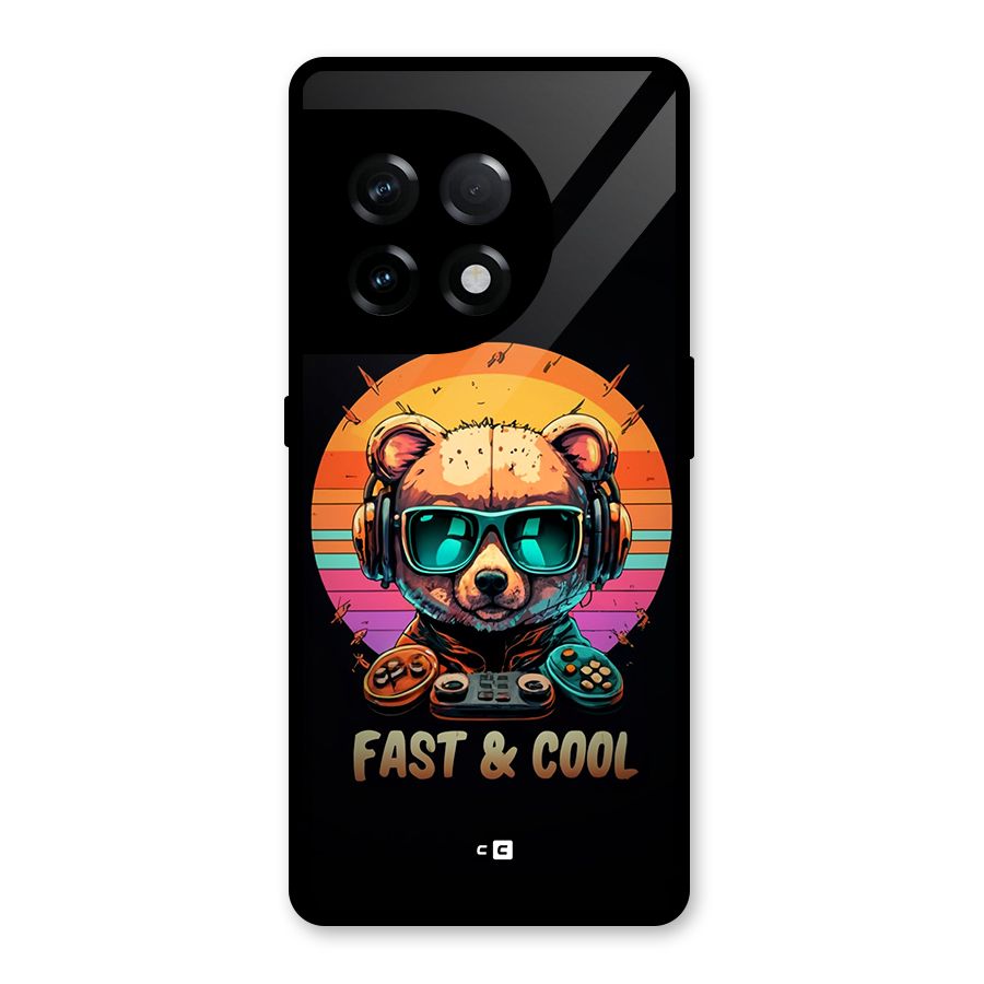 Fast And Cool Glass Back Case for OnePlus 11R