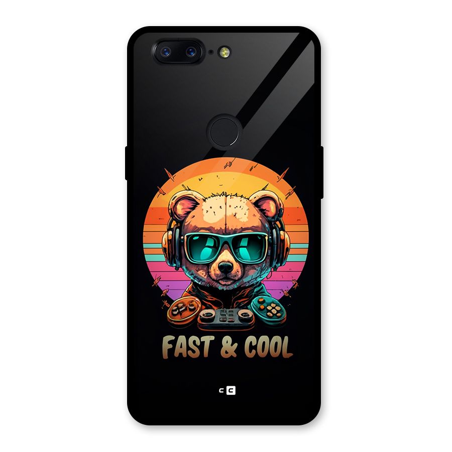 Fast And Cool Glass Back Case for OnePlus 5T