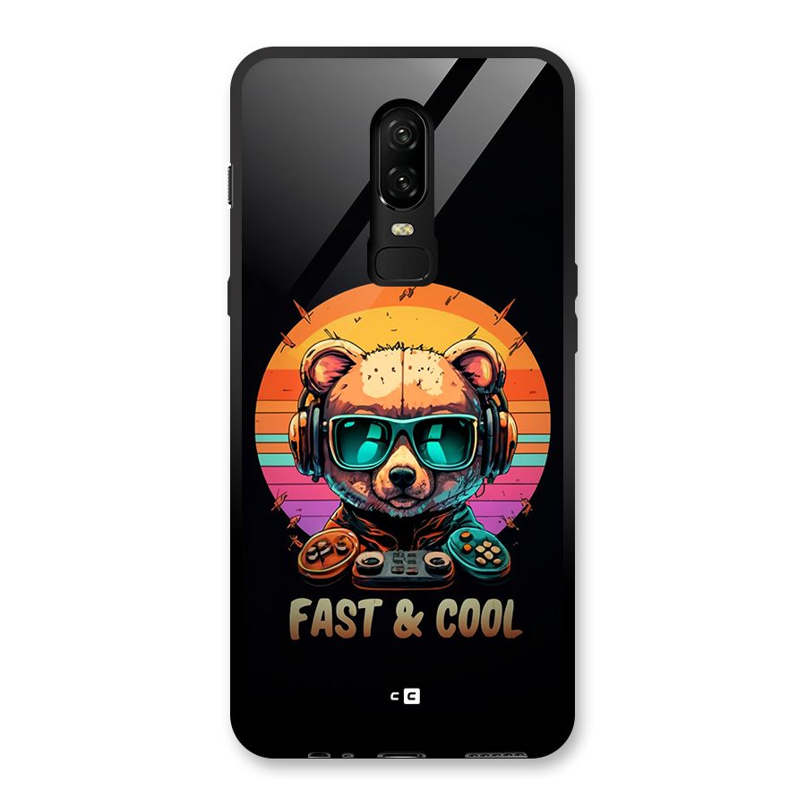 Fast And Cool Glass Back Case for OnePlus 6