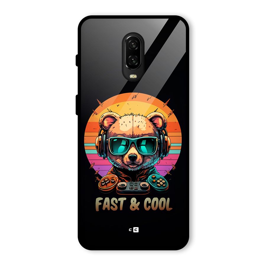 Fast And Cool Glass Back Case for OnePlus 6T