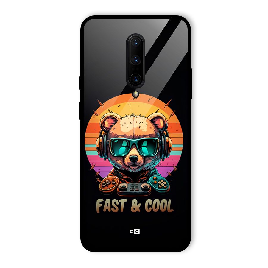 Fast And Cool Glass Back Case for OnePlus 7 Pro