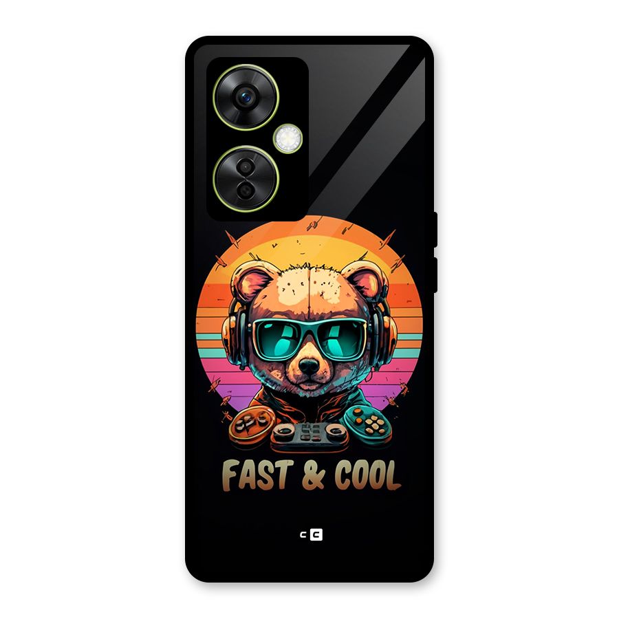 Fast And Cool Glass Back Case for OnePlus Nord CE 3 Lite