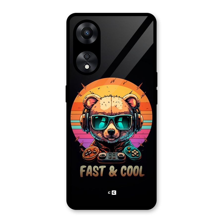 Fast And Cool Glass Back Case for Oppo A78
