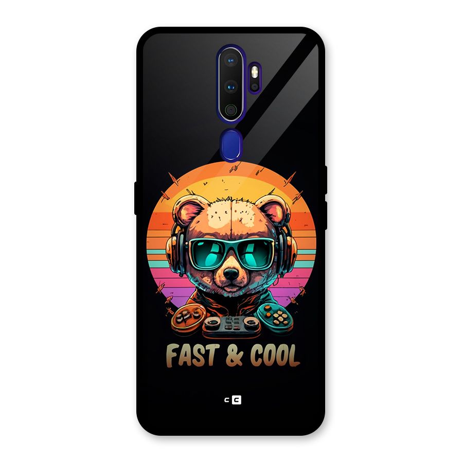 Fast And Cool Glass Back Case for Oppo A9 (2020)