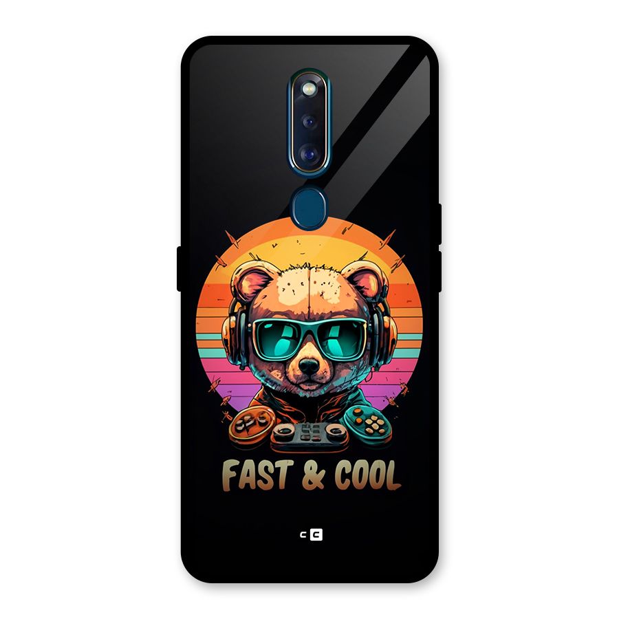 Fast And Cool Glass Back Case for Oppo F11 Pro