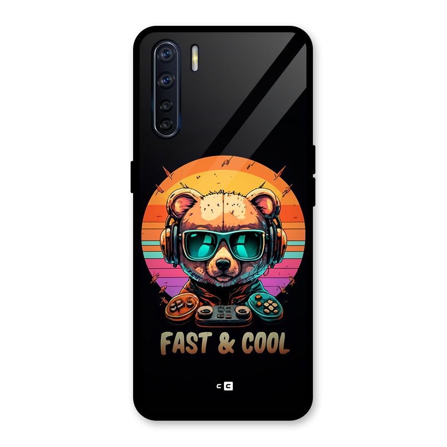 Fast And Cool Glass Back Case for Oppo F15