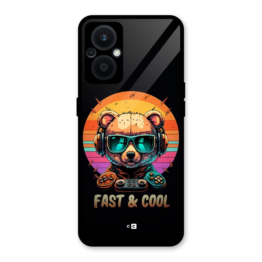 Fast And Cool Glass Back Case for Oppo F21s Pro 5G